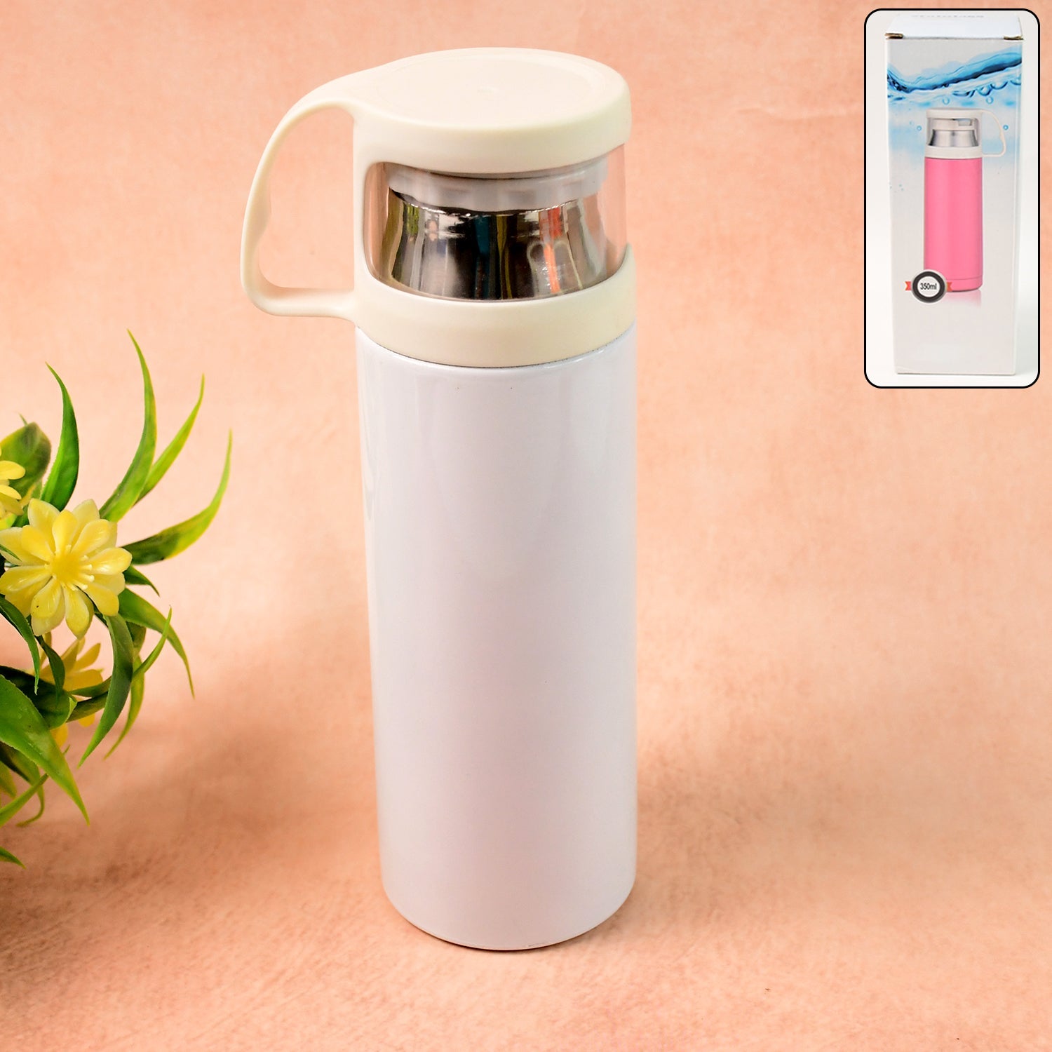 Stainless Steel Water Vacuum Bottle (350 ML) Stainless Steel Water Vacuum Bottle (350 ML)